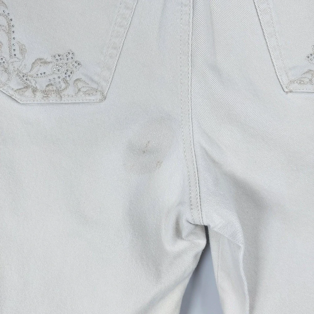 Gloria Vanderbilt Amanda Bermuda Shorts Womens 8 Tan Denim *READ - Picture 8 of 8